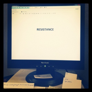 Steve Pressfield's The Resistance